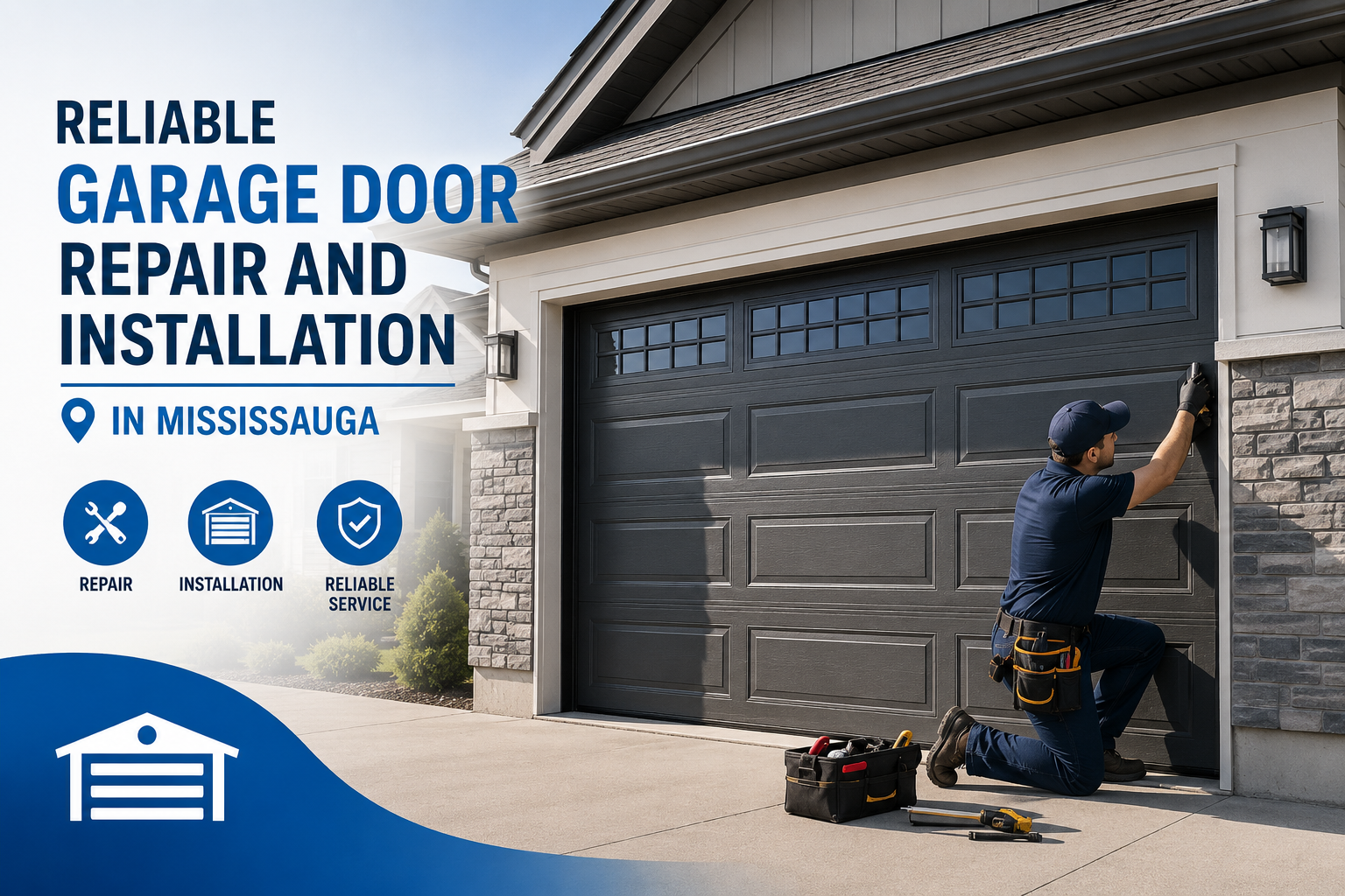 Garage Door Repair and Installation in Mississauga